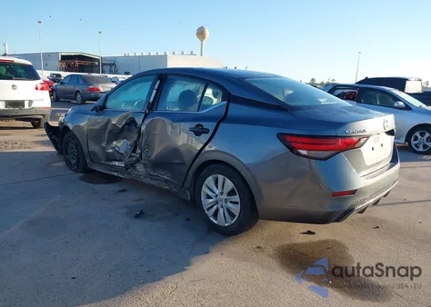 2024 Nissan Sentra S Xtronic Cvt z USA, uszkodzony, nr VIN 3N1AB8BVXRY323239